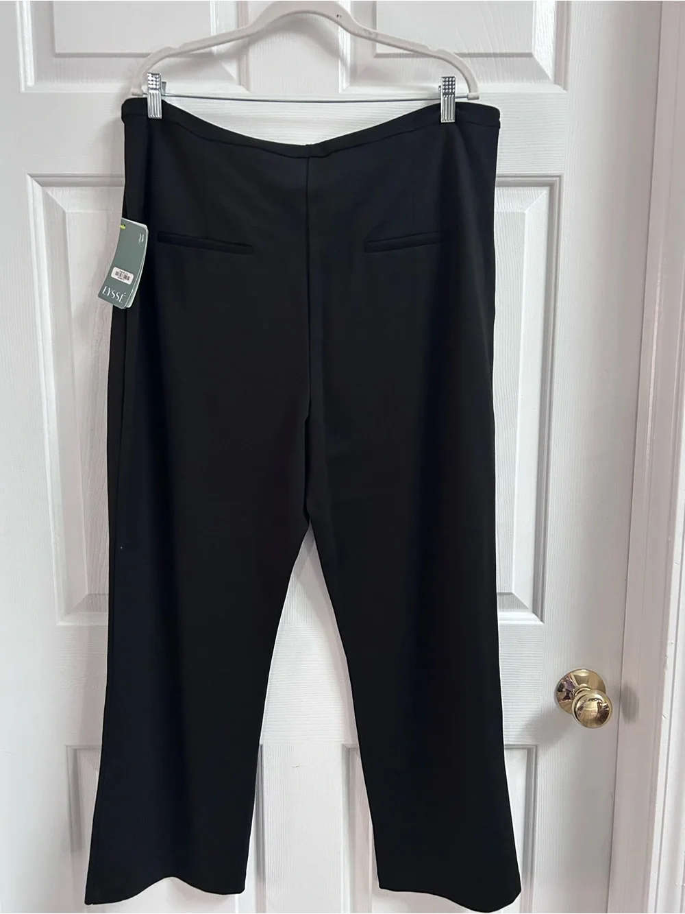 LYSSE Wide-Leg Pull-On Pants in Black - Picture 2 of 5